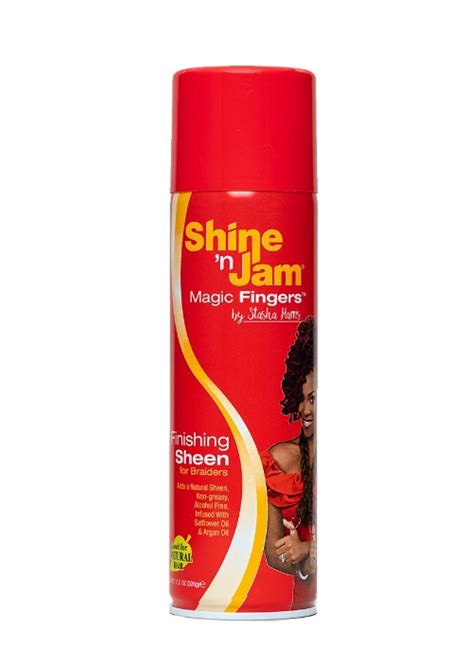 Lock in Braided Styles with Ampro Shine and Jam Magic Fingers Hair Spray's Superior Hold